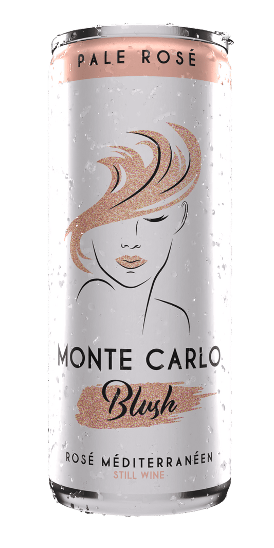 Monte Carlo Blush Cans